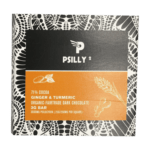 Psilly - Dark Chocolate Bar - Ginger & Turmeric | Magic Mushrooms Online Canada