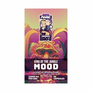 Super Magic Mushroom Bro’s - King of the Jungle MOOD - 400MG Capsules | Magic Mushrooms Online Canada